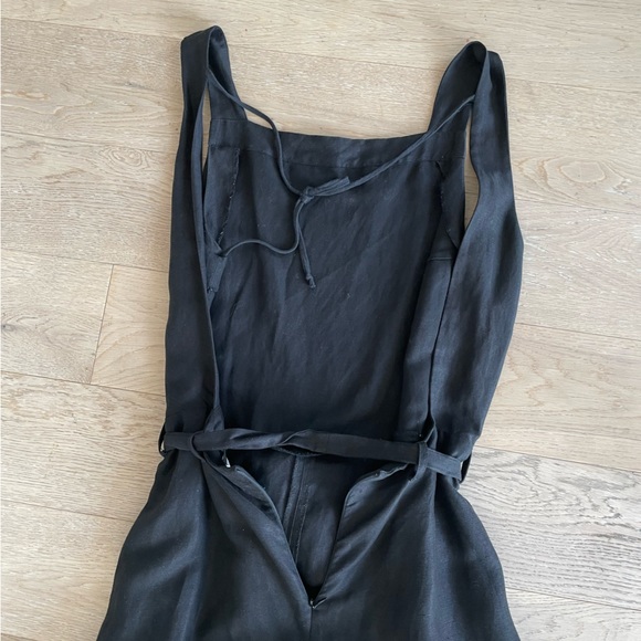Reformation Black Linen Jumpsuit - Picture 8 of 8